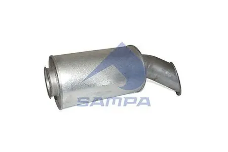 SAMPA 031363 Резонатор Volvo FL,M,H Renault premeium (бочка)