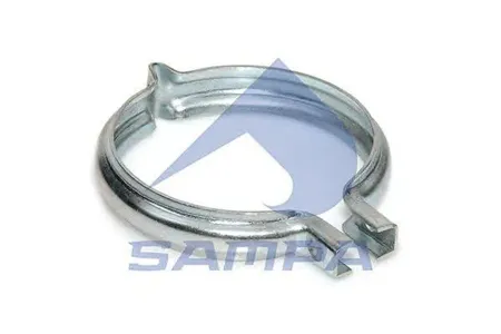 SAMPA 031386 хомут трубы глушителя D=125 Volvo FL608-612616-626