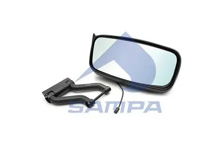 SAMPA 032300 Зеркало боковое VOLVO левое с подогревом в сборе (ручная регулировка) SAMPA