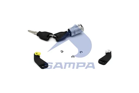 SAMPA 034265 Личинка RENAULT Midlum замка двери (1 личинка,2 ключа) SAMPA