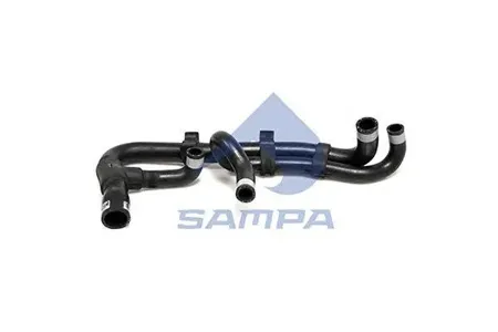 SAMPA 040431 Патрубок SCANIA отопителя SAMPA