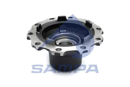 SAMPA 0404911 Ступица SCANIA передняя (с подшипниками) SAMPA