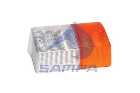 SAMPA 042054 Рассеиватель SCANIA 2,3 series повторителя поворота левый желтый SAMPA
