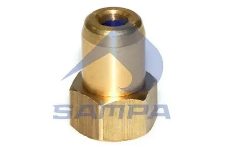 SAMPA 042196 фитинг прямой с внутренней резьбой D8x1-m14 (латунь) SW17 
