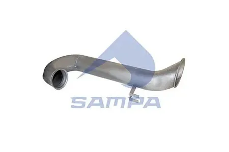 SAMPA 050435 Труба выхлопная глушителя DAF SAMPA