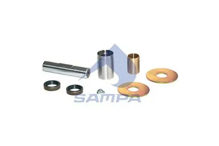 SAMPA 050604 Ремкомплект пальца рессоры (м) палец,2 втулки,2 сальника,масленка Daf 758595 CFXF