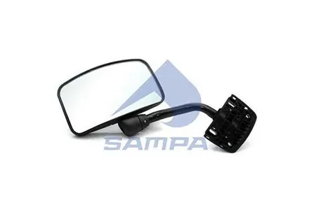 SAMPA 051120 Зеркало боковое DAF бордюрное переднее с кронштейном SAMPA