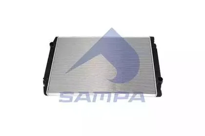 SAMPA 061063 Радиатор IVECO Stralis (02-) охлаждения двигателя SAMPA