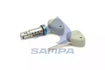 SAMPA 062014 Личинка IVECO EuroCargo,EuroTech,EuroStar замка двери (2шт.) SAMPA