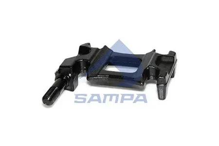 SAMPA 070342 Кронштейн BPW крепления рессоры левой с креплением под амортизатор SAMPA