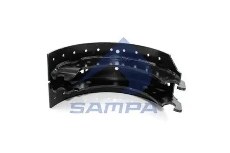 SAMPA 070373 Колодка тормозная необлицованная, с роликом (1903219191) 410x180 mm BPW