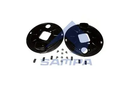 SAMPA 070537 щитки пылезащитные комплект на оськв.балка d120 SN4220 16град BPW H.. 95г->