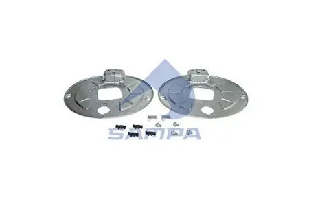 SAMPA 070643SD комплект щитков пылезащитных на ось 124x447x56 BPW