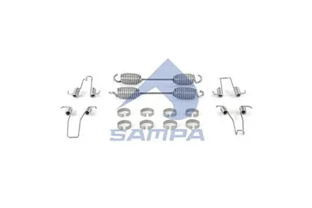 SAMPA 070658 Ремкомплект тормозной колодки (м) стопора, пружины BPW SN4212182022