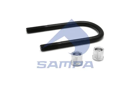 SAMPA 0710391 Стремянка BPW рессоры (M22/150х265) SAMPA