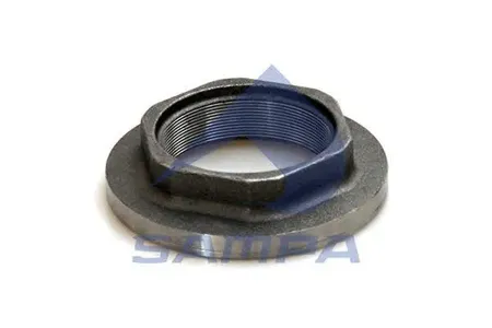 SAMPA 075068 Гайка SCHMITZ SAF ступицы левой M72х1.5мм (левая резьба,SW85,оси SKRB 9022,9019)