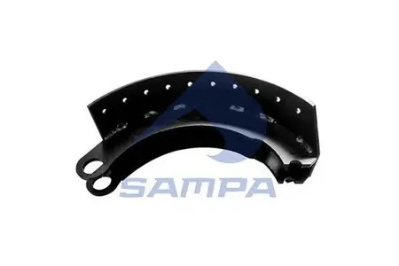 SAMPA 075115 Колодки тормозные SAF барабанные (420х200мм) с роликом (1шт.) SAMPA