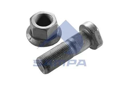 SAMPA 075601 шпилька колесная в сборе M22x1.5x66 SAF