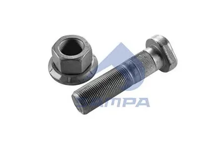 SAMPA 075602 Шпилька колесная с гайкой