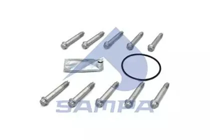 SAMPA 075618 Комплект Болтов крепления торм. диска Болты M12x1.5x75, , смазка SAF