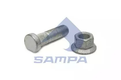 SAMPA 075624 Шпилька колесная с гайкой
