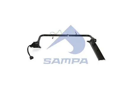 SAMPA 079414 кронштейн зеркала левый 800x270x28mm DAF/VOLVO/RVI