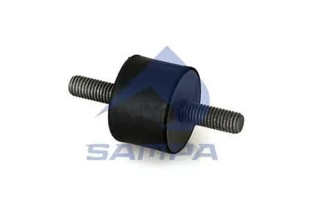 SAMPA 080074 Подушка RENAULT Premium крепления радиатора (бочонок, резьба с двух сторон M10) SAMPA