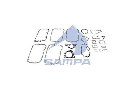 SAMPA 080684 к-т прокладок (к) КПП MAN,DAF,RVI,Iveco ZF 16S-151/181/221/251