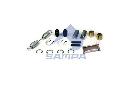SAMPA 085513 р/к торм колодки 1пруж+2вт.+2ролика+2держ+2анк.пальца+2фиксатора+4стопораROR