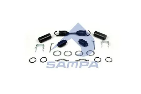SAMPA 090506 Ремкомплект TRAILOR SMB полуприцепа колодки тормозной (на сторону) SAMPA