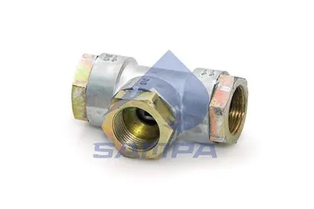 SAMPA 093202 Клапан Mercedes BPW Iveco перепускной двухмагистральный