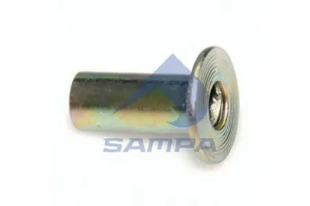 SAMPA 094154 Заклепка трубчатая стальная, o8x18 1 шт в упаковке 100 шт