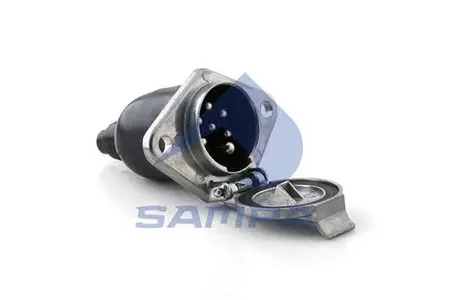 SAMPA 095017 розетка 77. метал, соед.резьбовое, 24V, Typ N, ISO1185 DIN72579