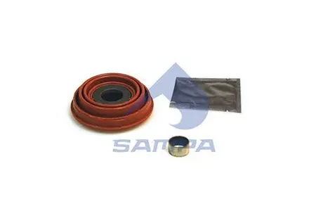 SAMPA 095595 Ремкомплект суппорта KNORR SB5000,SN5000 (пыльник d=69мм с бортиком,пятак с штырем)