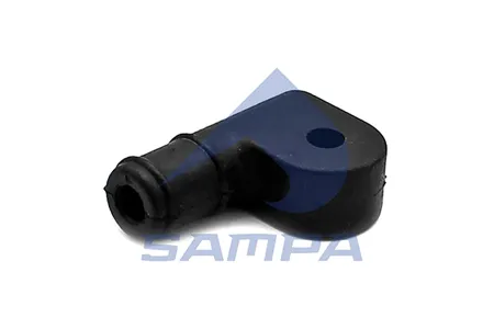 SAMPA 0963638 наконечник тяги крана уровня пола P-образный (р) d8 DAF, Iveco, MAN, RVI, Scania, Volvo