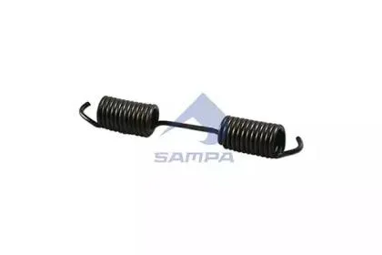 SAMPA 100095 Пружина стяжная колодок MB 5x36.5x253