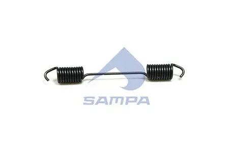 SAMPA 100128 Пружина MERCEDES колодок тормозных передних/задних (243х26х4) SAMPA