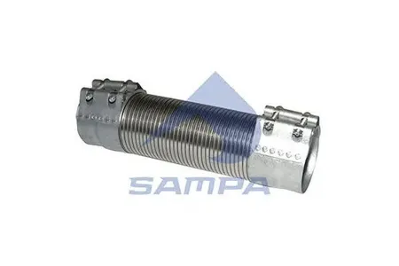 SAMPA 100263 Гофра D90 L=270mm с хомутами Mercedes
