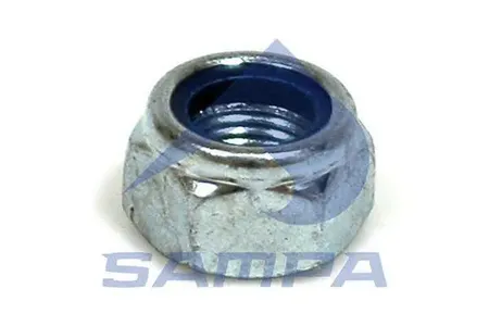 SAMPA 104103 Гайка самоконтрящаяся с пластиковой вставкой M16x1.5. H16. SW24 Mercedes SAF