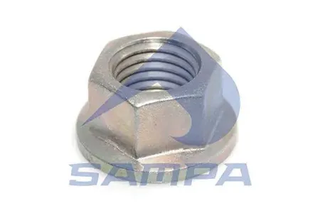 SAMPA 104172 Гайка DAF стремянки рессоры (M24x3мм) SAMPA