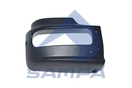 SAMPA 18100008 Бампер Mercedes Atego правая часть (низкий)