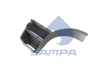 SAMPA 18100017 Панель Mercedes Atego подножки (крыла) левая
