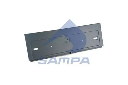 SAMPA 18100037 Накладка переднего бампера под номер
