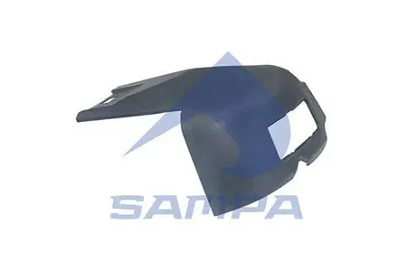 SAMPA 18400011 Бампер Scania 114,124,144,R series левая часть