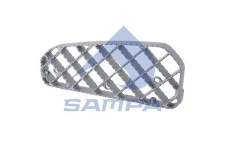 SAMPA 18400098 Подножка SCANIA P,R series нижняя металлическая (кабина CP,CR) SAMPA