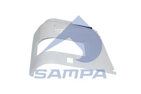 SAMPA 18500004 бампер правая часть Daf FX95 97-02