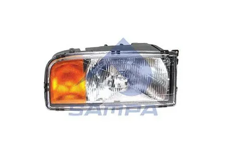 SAMPA 201125 Фара Mercedes Actros (96-04) с желтым уп левая