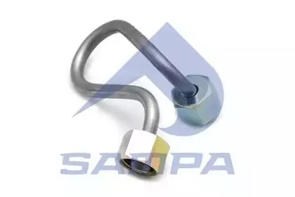 SAMPA 203467 Трубка топливная Mercedes дв.OM906,926 высокого давления