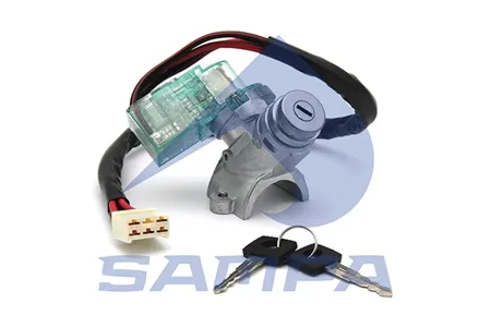 SAMPA 204433 Замок зажигания MERCEDES Actros (два ключа) SAMPA