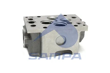 SAMPA 208407 Головка блока КАМАЗ-5490 MERCEDES дв.OM457LA голая SAMPA